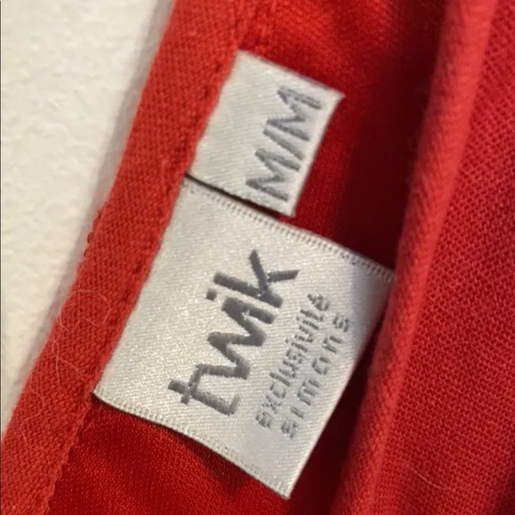 Dress, brand: Twik, size: medium, red - Picture 5 of 5